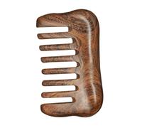 DRESSOOS Peigne À Cheveux En Soie Et Bois De Santal Fonction De Grattage Favorise La Circulation Soulage La Relaxation