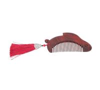 DRESSOOS Peigne à Découper Lapin Porte-clés Lapin Minis Peigne à Moustache Décor De Lapin Floqué Rat Peigne à Cheveux Hommes Jouets Brosse à Boucles Pot De Lapin Brown