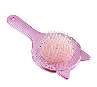 DRESSOOS Peigne Brosse à Cheveux à Main Brosse à Cheveux Anti Frisottis Brosse à Cheveux De Sanglier Brosse à Cheveux Coiffante Brosse à Poils De Chat Brosse Pour Cheveux Bouclés Rose Abdos