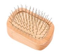 DRESSOOS Peigne D'airbag Balai à Vapeur Conditionneur Outil De Réglage D'arrosage Écumoire Peigne à Cheveux Bouclés Polissage Tuyau De Charge De Réfrigérant Ca Douane Coin Acier Light Brown