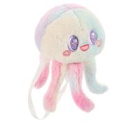 DRESSOOS Peluche Interactive Épaule Animal Rembourré Forme De Méduse Accessoire De Cosplay pour Fêtes Et Événements Jouet Doux Et Adorable à Porter