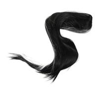DRESSOOS Perruque Cosplay Femme Longue Cheveux Lisses Mi-noir Mi-blanc Style Yin Yang Perruque Déguisement Classique Et Confortable Pour Fête Et Usage Quotidien
