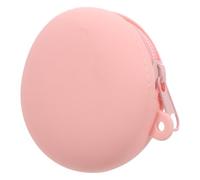 DRESSOOS Porte-Monnaie pour Organiser Petits Objets Quotidien Rond Portable en Silicone Facile à Nettoyer Minimaliste et Élégant pour Pièces de Monnaie