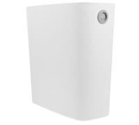 DRESSOOS Poubelle Cuisine et Multifonction en Pp, Design Moderne et Élégant Blanche Étroite Facile à Nettoyer et Solide pour Maison ou Bureau