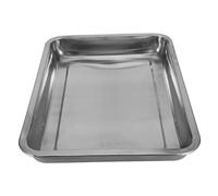 DRESSOOS pour Oiseaux Acier Inoxydable Bassin De Bain pour Pigeons Et Perroquets Accessoire De Douche Pratique Et Durable