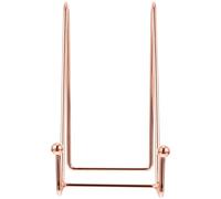 DRESSOOS Présentoir en Fer Multifonctionnel pour Photos et Objets Décoratifs, Support Minimaliste Moderne pour Bureau et Étude, Protège et Expose Vos Œuvres