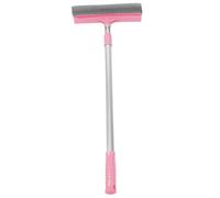 DRESSOOS Raclette Double Face pour Vitre avec Manche Télescopique Nettoyeur de Fenêtres et Pare-Brise Voiture Éponge Absorbante pour Salle de Bain et Maison Outil de Lavage Pratique et