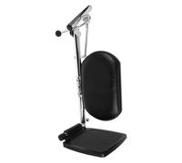 DRESSOOS Repose-pieds de rechange pour fauteuil roulant - Repose-pieds suspendu pour fauteuil roulant avec coussinet pour jambe, pièce de rechange amovible pour un usage quotidien (droit)