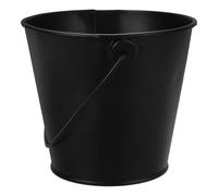 DRESSOOS Seau en Fer-Blanc Collecteur D'huile et Graisse Réutilisable Noir pour Barbecue Extérieur Réduit Fumée et Salissures pour Gril Barbecue