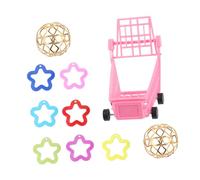 DRESSOOS Sélectionnez des Jouets pour Perroquets Un Jeu Dactivités pour Oiseaux Un Puzzle pour Oiseaux Un Ensemble De 10 Pièces