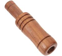 DRESSOOS Sifflet Appeau de Chasse en Bois Marron pour Faisan et Oie, Accessoire Ingénieux pour Performance D'appel en Extérieur Lors Chasse