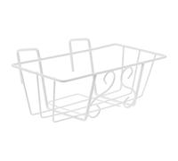 DRESSOOS Support de Jardinière en Fer Blanc Suspendu pour Balcon et Jardin, Installation Facile, Gain de Place, pour Orchidées et Pots de Fleurs