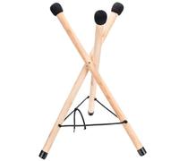 DRESSOOS Support Trépied Bois pour Tambour Langue Rack Stable pour Instrument à Percussion Support Plancher pour Handpan et Tongue Drum