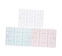 DRESSOOS Tapis De Parc pour Cochon Dinde 3 Pièces avec Boucle Non Adapté Aux Chinchillas Chats Chiots Maison Salon