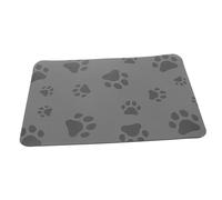 DRESSOOS Tapis pour Animaux de Compagnie Tapis de Chien Cool Tapis rafraîchissant pour Chiens Tapis d'alimentation pour gamelles pour Chiens Tapis Isolant Semelle inférieure en Caoutchouc