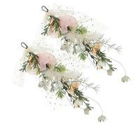 DRESSOOS -tête De Mariée En Forme De Vigne Et De Fleur Simple Et Élégant Pour Une Fête De Mariage