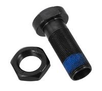 DRESSOOS Tube récepteur d'essieu de fauteuil roulant à dégagement rapide - Adaptateur de manchon d'essieu pour logement de goupille de roue arrière, pièce de réparation facile à