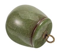 DRESSOOS Urne pour Animaux De Compagnie Humain Chiens Marqueur Chat Trousse Patte Souvenir Urnes Lapin Animal De Compagnie Petite Urne pour Les Cendres Urne Moyenne Céramique Light Green