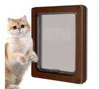 Dreuhuing Chatière, Porte À Battant pour Chat Murale, Grille avec Kit Fixation Sécurité Enfant Intérieur Extérieur Maison Appartement Fenêtre Balcon Séjour Chambre, pour Salon Chambre Mur Fenêtre