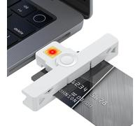 Dreuhuing Lecteur CAC USB C - Lecteur de Carte de crédit USB C | Lecteur de Carte de crédit Portable, Carte à Puce CAC pour Banque IC, santé, Carte d'identité gouvernementale, Carte d'identité, Carte