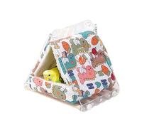 Dreuhuing Lit pour Oiseau de Cage - Jouet Perchoir Suspendu Chaud | Maison De Nid pour Oiseaux en Peluche Et Chaud,pour Perruche Calopsitte Inséparable Canari Lapin Cochon d'Inde Chinchilla