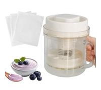 Dreuhuing Passoire À Yaourt,Gadget Réutilisable Grande Capacité - Filtre À Yaourt Pour Séparation Du Lactosérum - pour Jus Lait Cuisine Maison Thé Repas Alimentation Hommes Femmes
