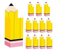 Dreuhuing Porte-crayons à popcorn - Porte-friandises First Of School & Welcome Back - Boîtes à friandises pour la rentrée scolaire - Boîtes à friandises en papier pour goûter