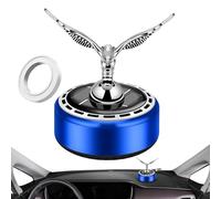 Dreuhuing Purificateur d'Air Solaire pour Voiture Rotatif,Rafraîchisseur d'Air Eagle Énergie Solaire pour Auto | Accessoires de Parfum d'Intérieur Véhicule avec Huile Parfumée et Parfum pour