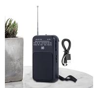 Dreuhuing Radio Portable AM/FM - Radio Extérieure AM/FM - avec Lampe Torche Compacte Polyvalente Outil de Secours Camping Randonnée Voyage Maison Activités Extérieures
