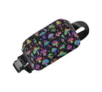 Dreuhuing Sac banane pour femme - Sac banane étanche multi-poches - Sac banane élégant et polyvalent pour téléphone portable, mouchoirs, clés, portefeuille, C, Refer to description, Unisexe