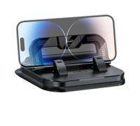 Dreuhuing Support Téléphone pour Voiture,Support Pliable pour d'immatriculation | 2-en-1 Ergonomique à Ventouse pour Voiture, Camion, Trajets Quotidiens, Conduite