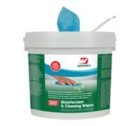 DREUMEX DREUMEX Boîte de 700 lingettes désinfectantes, adaptées aux aliments, bleues Quantité:4