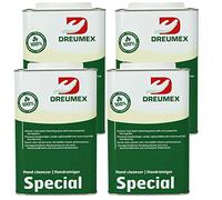 Dreumex Pâte nettoyante pour les mains sans solvant - Idéale pour enlever la graisse, la graisse, le diesel, le liquide de frein, le ciment et la rouille - 1 boîte de 4,2 kg