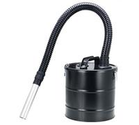 Drexon - 780012 - Vide Cendres 12L - Matière: PP+ cuve en INOX - 1 Filtre HEPA -1 Embout alu - Couleur Noir