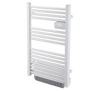 DREXON LYRIA S 1500W - Sèche-Serviettes Électrique Sans Fluide Avec Soufflerie - Fil Pilote 6 Ordres - Modes Confort/ECO/Antigel - Programmation LCD - Salle de Bains IP24 NF