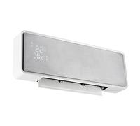 DREXON - Radiateur Céramique Mural 2000W - Télécommande - 2 Allures 1000/2000W - Ventilation Froide - Minuterie - Détection Fenêtre - Affichage LED - Chauffage Électrique Intérieur - Blanc