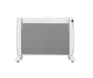 DREXON - Radiateur Électrique Mobile ou Fixe 1500W - Panneau Rayonnant Programmable - Chauffage d’Appoint Intérieur - Thermostat Électronique - Affichage Digital - Détection Fenêtre Ouverte - Blanc