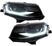 Drezzo Ensemble phare remplacement Headlight Assembly for Chevrolet For Camaro 2016-2019 1 Pair Headlights With Sequential(Right Hand Drive)