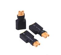 Drfeify 2 Types 5pcs / Set XT30 à XT60 Adaptateur de Connecteur de Drone RC Convertisseur de Batterie(XT30 Female to XT60 Male)