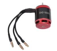 Drfeify 3542 Moteur DE 1850KV sans Balais, ajusté pour Axial SCX10 1/10 RC Crawler Car MingCrade Pièces avec AM32 Open Source 80A Brushless ESC, compatibilité avec Haute Performance, Application pour