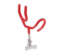 Drfeify 4 Pièces Supports de Canne à Pêche en Acier Inoxydable Enduit de PVC Supports de Canne à Pêche Angle de 20 Degrés avec Base de Montage sur Pont Sure Grip pour la à la Dérive en Bateau Kayak