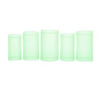 Drfeify Accessoires D'instruments Chinois Traditionnels - Protection de la Membrane de Flûte 5pcs, Protecteur de Film de Vie à Long Terme pour Les Musiciens (Green)
