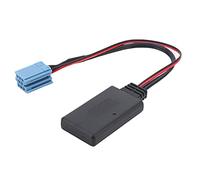 Drfeify Adaptateur Bluetooth AUX ABS 12 V 8 Broches Câble AUX in Récepteur Audio Plug and Play pour Stéréo de Voiture Streaming de Musique Mains Libres pour Bravo pour L3