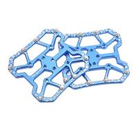 Drfeify Adaptateur de Pédale Vélo, sans Clip et Léger en Alliage d'Aluminium Plate-Forme de Pédales pour Cyclistes Urbains, Montagne et Loisirs