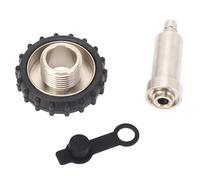 Drfeify Adaptateur de Réservoir de Plongée DIN à 8 Mm Cylindre à Gaz Refill Connecteur Mâle Compact et Adaptateur de Régulateur de Plongée Léger adapté à L'exploration sous-Marine 3 Pack