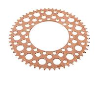 Drfeify Aluminium anodisé - Roue de Vélo de Vélos à Plisser-cohérence pour la Montagne, Système Compact à Vitesse Variable, 1 X Chaîne (Or Rose)