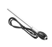 Drfeify Antenne Radio de Remplacement d'Antenne de Voiture en Acier Inoxydable, Mât de 32,5 Cm, Câble de 145 Cm, Support à Visser pour 1989 1997 et Holden Rodeo 1988 2003