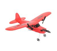 Drfeify Avion RC, Matériau en Mousse Spécial sélectionné avec Moteur Puissant Haute Performance et Conception Anti-Collision, pour Enfants, Jouet Volant en Plein Air (Rouge)