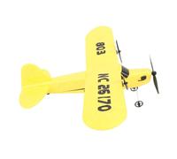 Drfeify Avion RC, Matériau en Mousse Spécial sélectionné avec Moteur Puissant Haute Performance et Conception Anti-Collision, pour Enfants, Jouet Volant en Plein Air (Yellow)