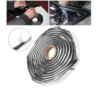 Drfeify Bande de joint de voiture Colle en Caoutchouc de Scellant de Pare-Brise Bande de Joint Butyle Ruban d'Étanchéité de